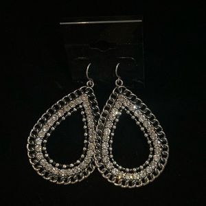 Sparkling Teardrop Earrings by Premier Design